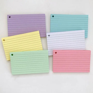 Saashi Back to School Essential Study Kit Premium Double-Sided Flash Cards Protective Cove