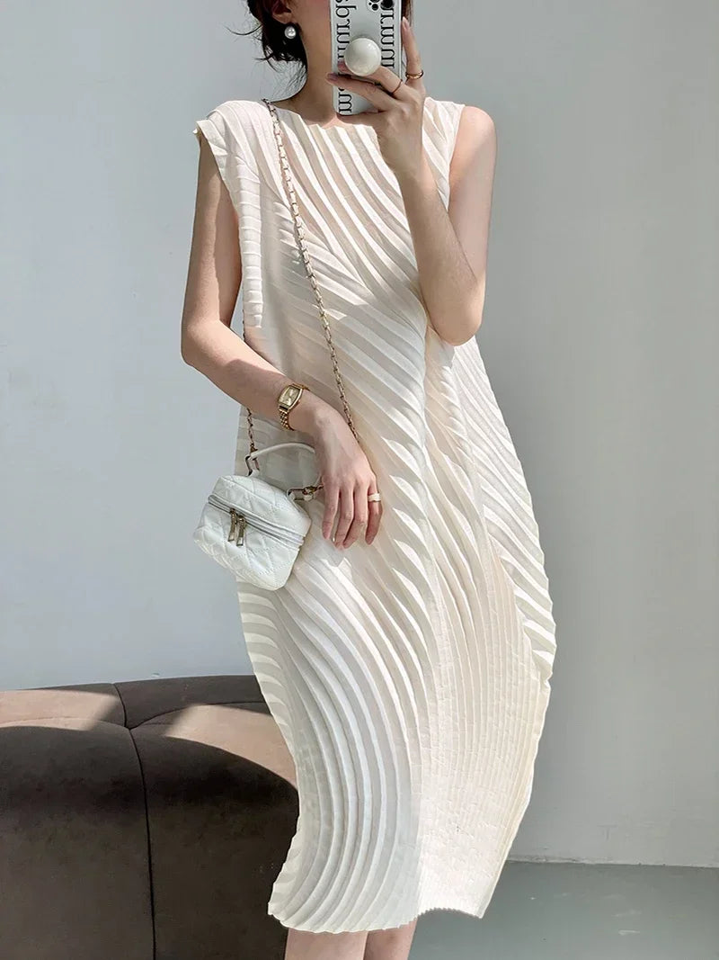 korean pleated dress Plus Size Korean Pleat Shirt Dress Pluspreorder