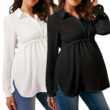 Saashi Women's Stylish and Elegant Maternity Blouse with a Loose, Comfortable Fit