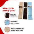Dr. Swagfit Resistance Bands Set, Versatile Latex Exercise Bands for Home and Gym Workouts, Ideal Workout Equipment for Men and Women, Resistance Bands for Legs, Physical Therapy, (3-Pack)