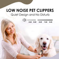 Dr. Swag Fit Professional Cordless Pet Grooming Kit, USB Rechargeable Low Noise Clipper with Detachable Blade, Ultra-Sharp Blades Rechargeable Grooming Kit, All in One Box Stress-Free Pet Grooming
