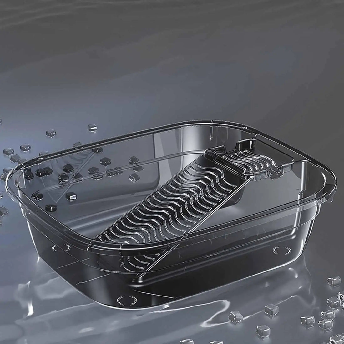 Saashi Laundry Basin With Washboard Integrated Household Plastic Multifunctional Clothes Dorm Hand.