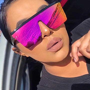 Saashi Vintage Oversized Square Sunglasses