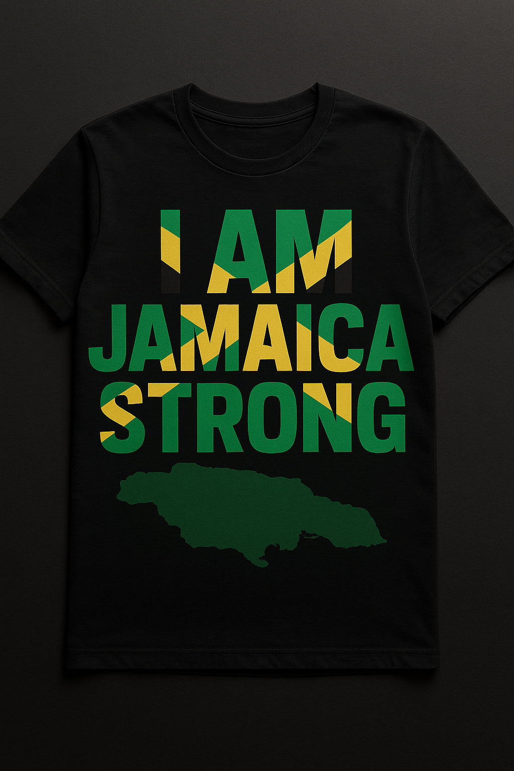 I Am Jamaica Strong – Limited Edition Relief T-Shirt