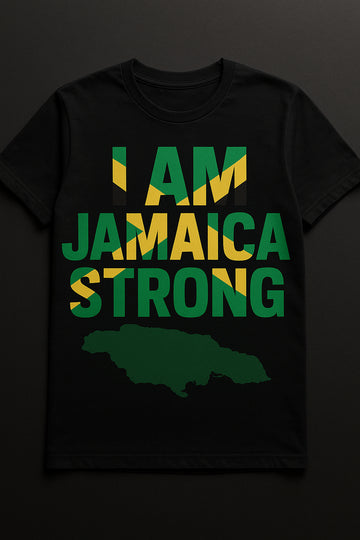 I Am Jamaica Strong – Limited Edition Relief T-Shirt