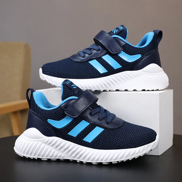 Saashi Boys Casual Mesh Sneakers – Non-Slip Sports Shoes