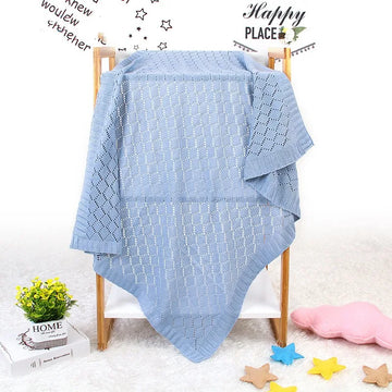 Saashi Soft Baby Blankets Stroller Swaddle Wrap Mats