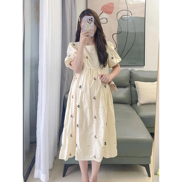 Saashi New Maternity Doll Dress - Summer Fashion A-line, Short Sleeve
