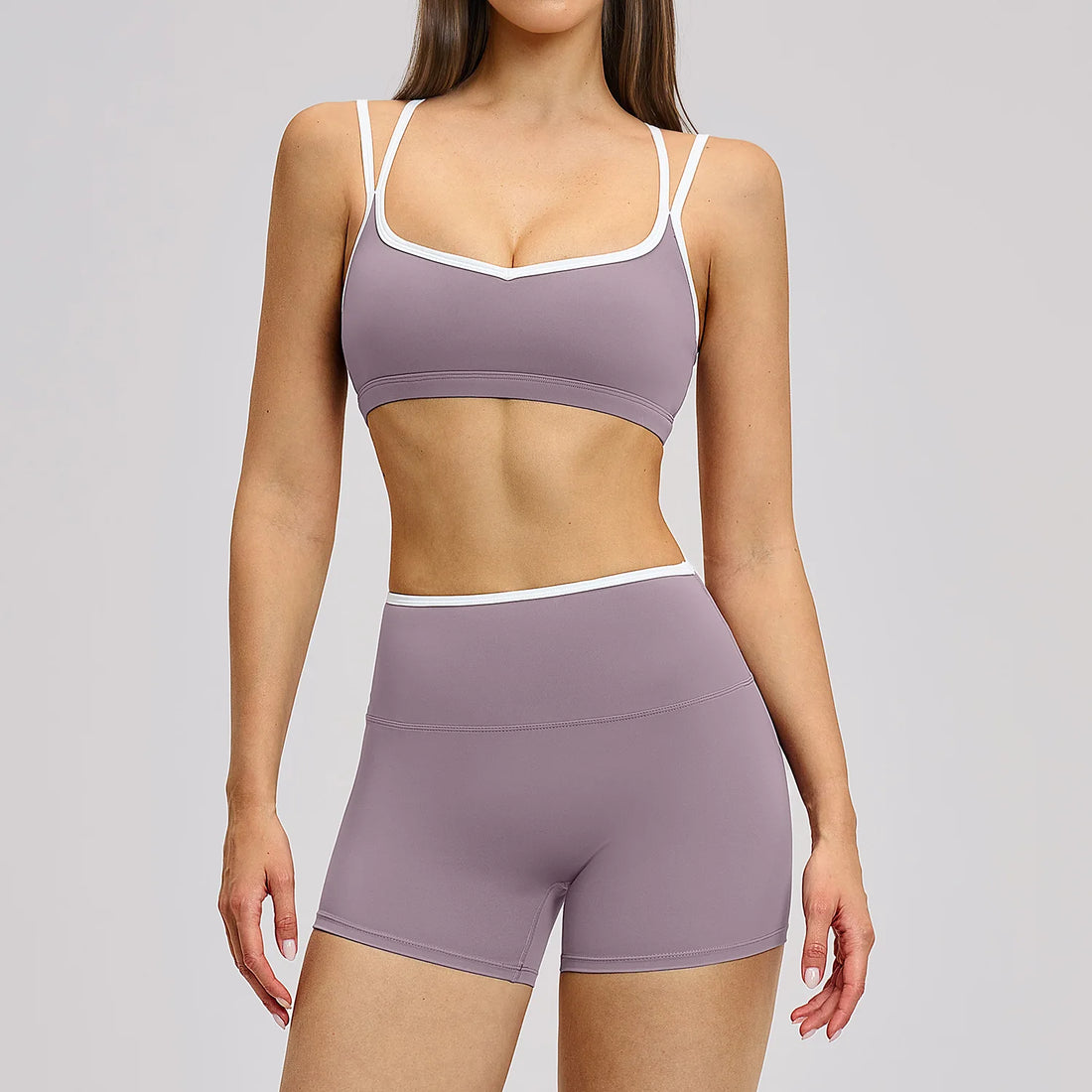 Saashi Fitness Tracksuit Set – 2-Piece Yoga Outfit & Gym Leggings