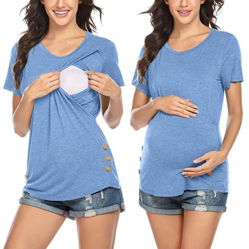 Saashi Pregnant Women T Shirt Maternity Tops