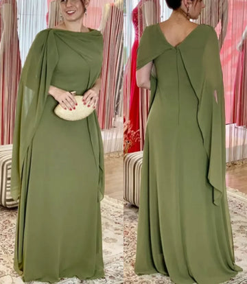 Saashi Olive Green Mother’s Formal Dress