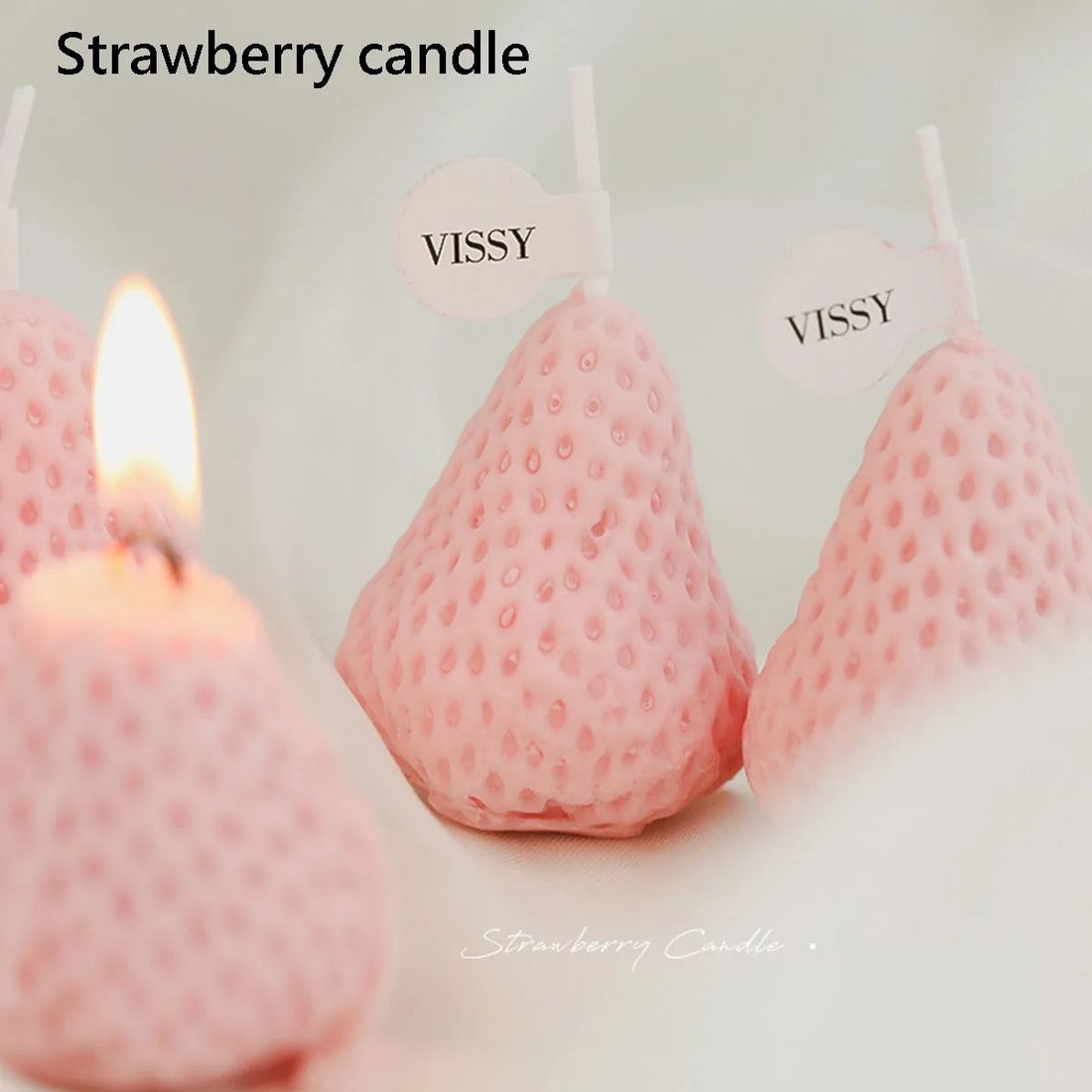 Saashi Strawberry Aromatherapy Candle