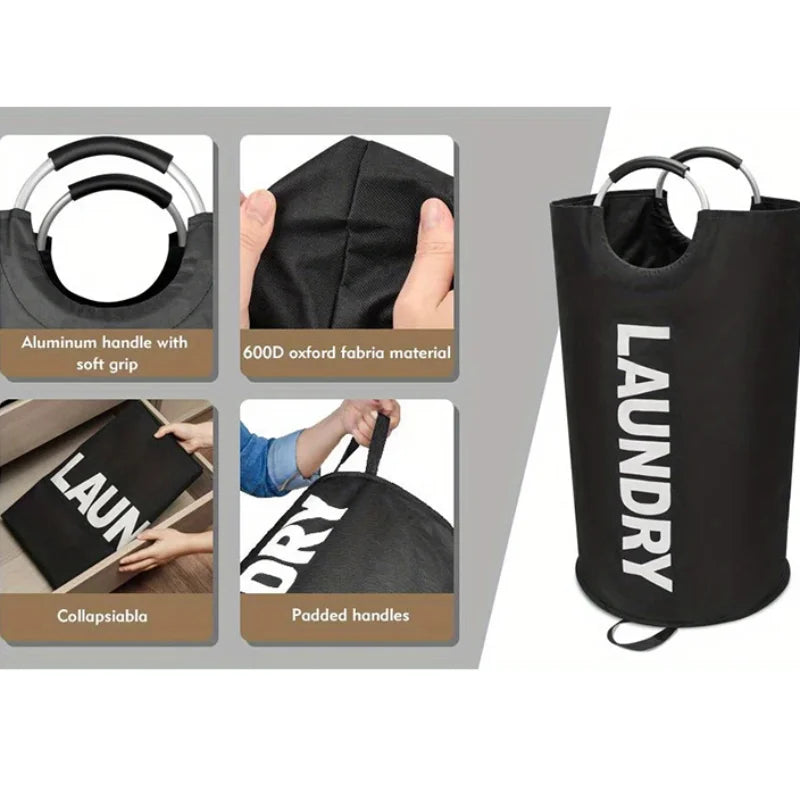 Saashi Extra-Large Waterproof Laundry Basket