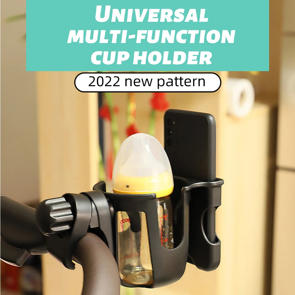 Saashi Stroller Cup and Phone Holder for Baby Strollers