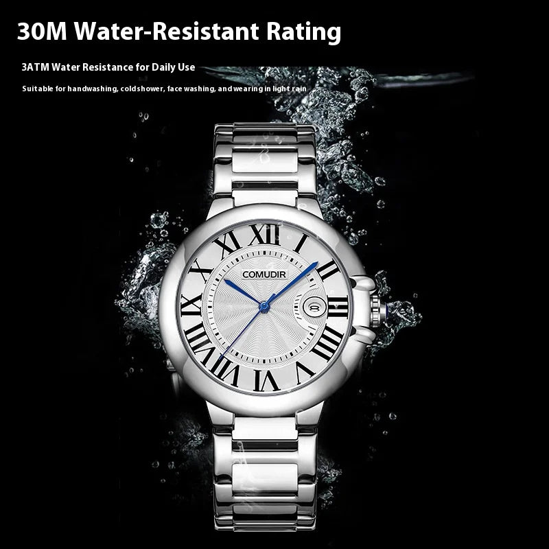 Saashi Skeleton Roman Dial Watch