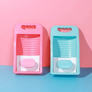 Saashi Underwear Washboard Antislip Thicken Washing Board Clothes Cleaning Laundry Bathroom Socks.