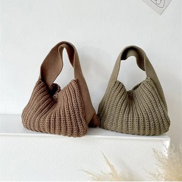 Saashi Crochet Slouchy Hobo Bag