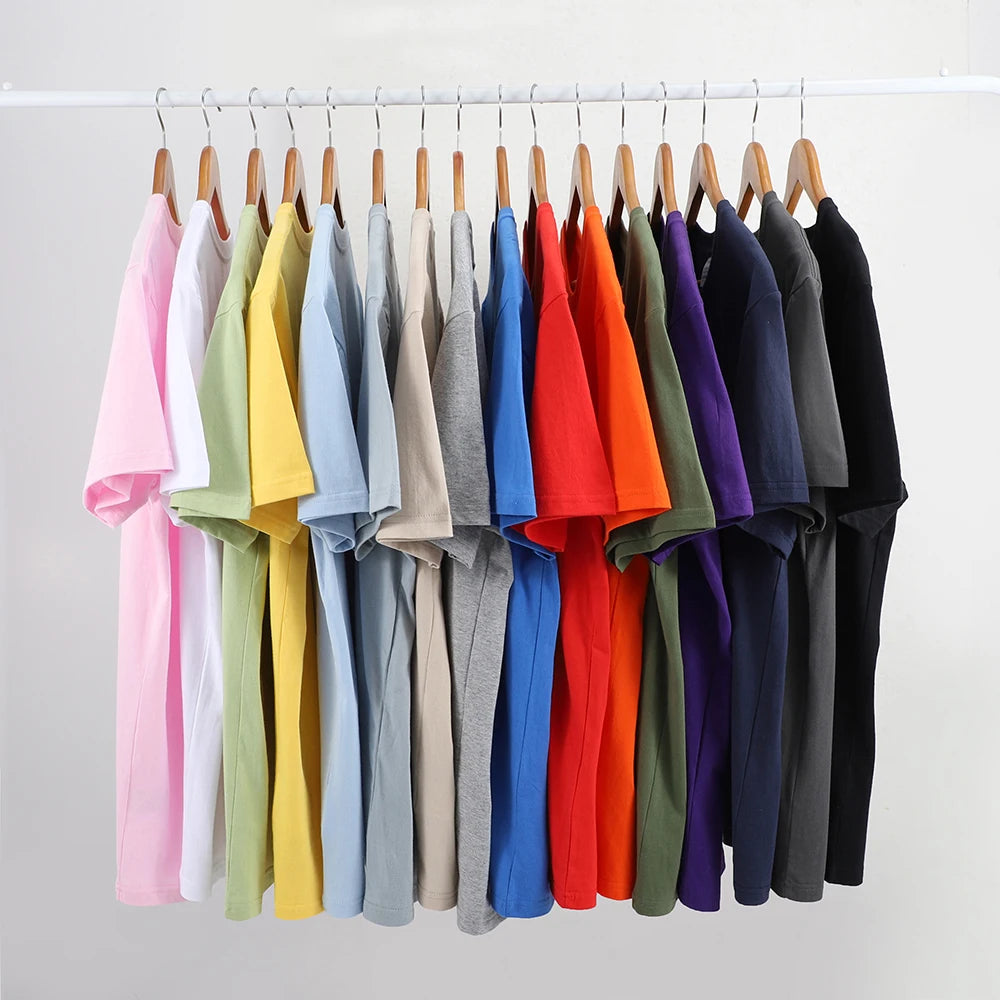 Saashi 100 Percent Cotton Solid T Shirt for Women Loose O Neck Short Sleeve Casual Summer Top