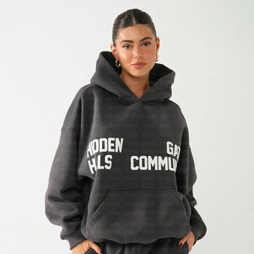 Saashi Streetwear Hoodie Tracksuit Set