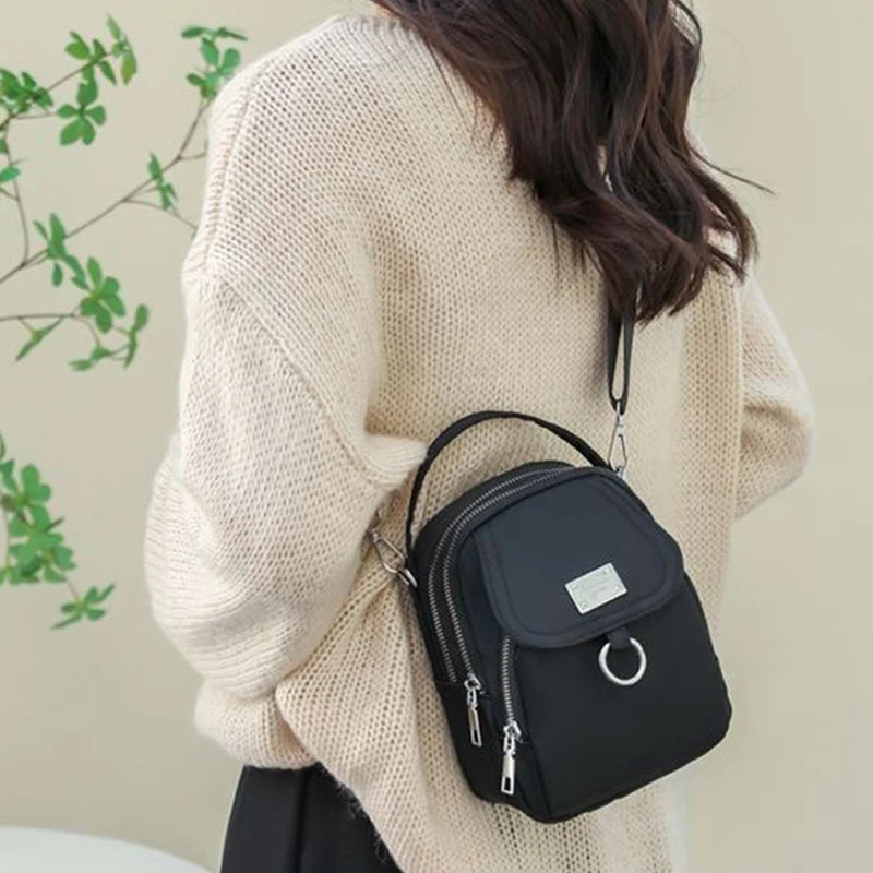 Saashi Neutral Style Oxford Fabric Shoulder Travel Photography Crossbody Bag for Men
