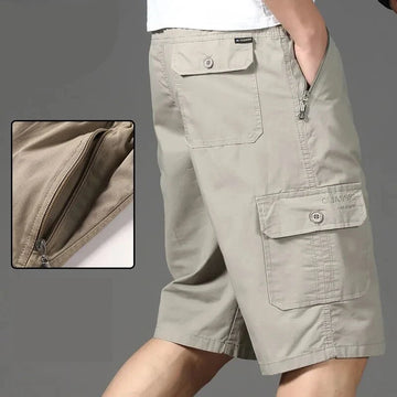 Saashi Big Size Men's Sports Casual Shorts Fashion Loose Straight Cargo Cotton.