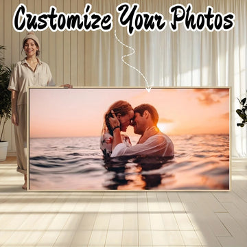 Saashi Custom Photo Canvas Poster (Personalized Wall Art)