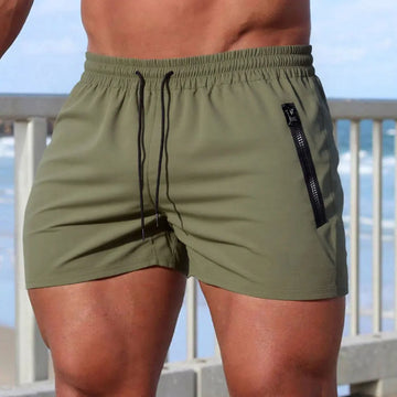 Saashi Solid Color Swim Shorts