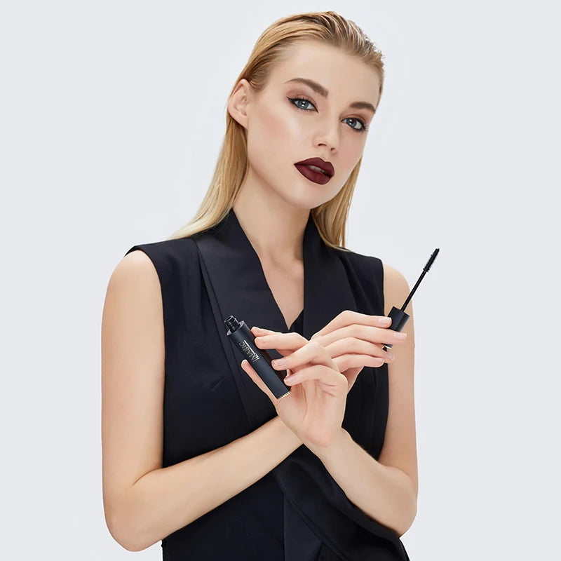 Saashi IMAGIC New Curling Waterproof Mascara Black Concentrated Eyelash Extended Thick Quick.