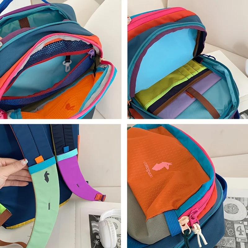 Saashi Multi-Color Alpaca Backpack