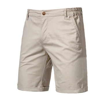 Saashi 2021 New Summer 100% Cotton Solid Shorts High Quality Casual Business.