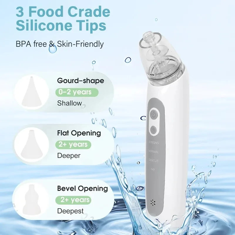 Saashi Electric Baby Nasal Aspirator for Newborns