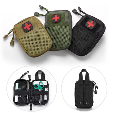 Saashi Compact First Aid & Molle EDC Emergency Bag