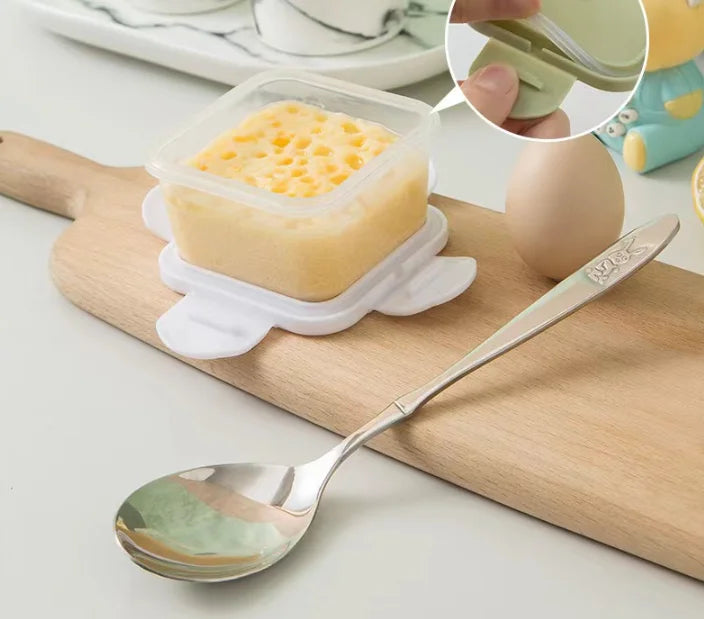 Saashi Mini Food-grade Thickened Sealed Fresh Box 60ml Portable Baby Storage Freezer.