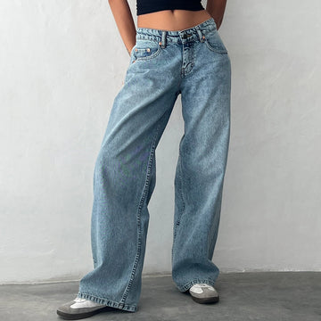 Saashi Low Rise Baggy Jeans