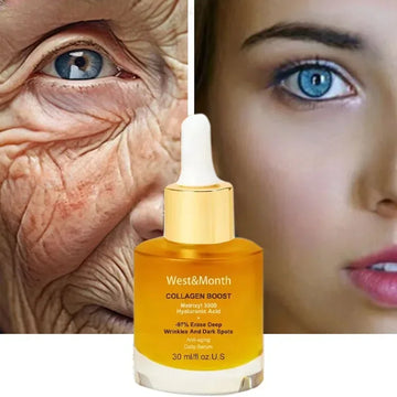 Saashi Facial Collagen Serum for Fine Lines