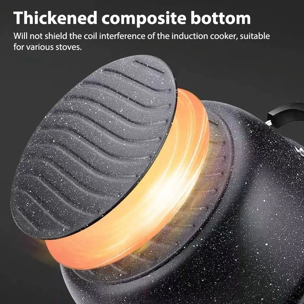 Saashi Maifan Stone Non-Stick Soup Pot with Lid