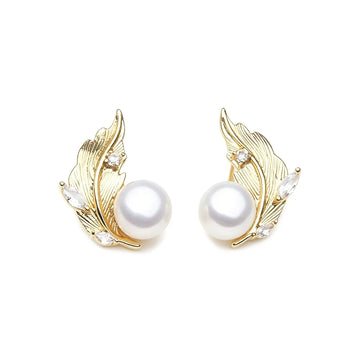 Saashi Freshwater Pearl Stud Earrings