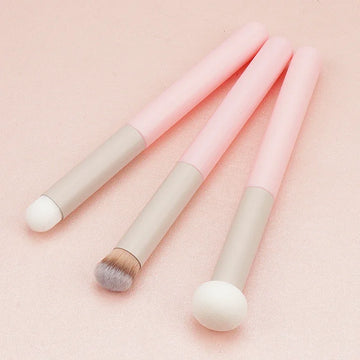 Saashi Sponge Concealer Makeup Brushes Lipstick Lip Brush Soft Powder Puff Wet.