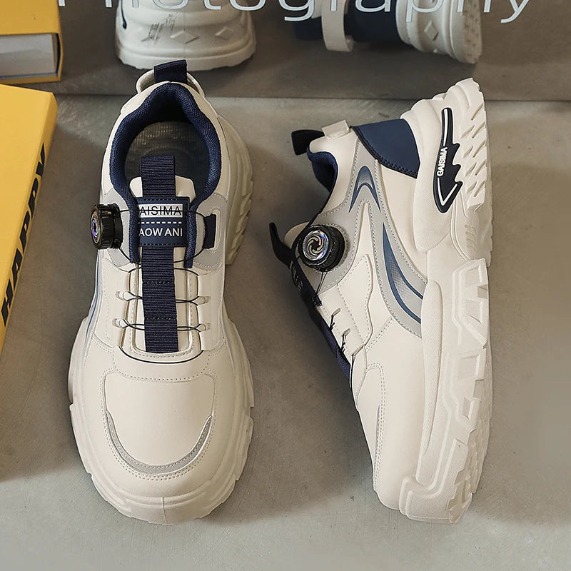 Saashi High-Top Thick Sole Sneakers