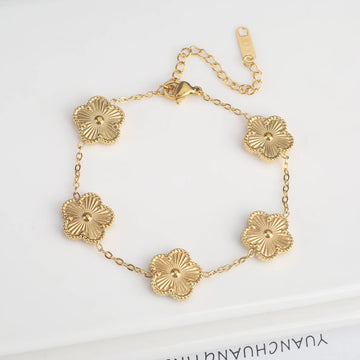 Saashi Clover Adjustable Bracelet