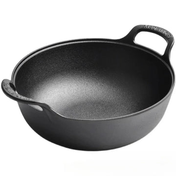 Saashi Cast Iron Skillet with Dual Handles