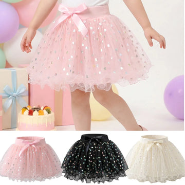 Children's Skirt Baby Girls Tutu Skirt Fluffy Children Ballet Kids Pettiskirt Baby Girl Skirts Princess Tulle Party Dance Skirts