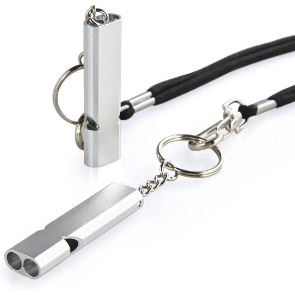 Saashi Rescue Whstl – Emergency Lifeguard Safety Whistle with Lanyard & Keychain – Loud Survival Signal Tool