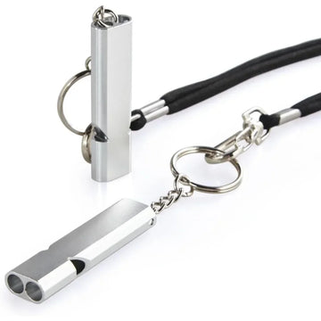 Saashi Rescue Whstl – Emergency Lifeguard Safety Whistle with Lanyard & Keychain – Loud Survival Signal Tool