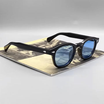 Saashi Polarized Sunglasses Men Sun Glasses Woman Johnny Depp Lemtosh Luxury Acetate.