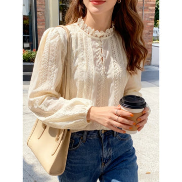 Saashi Spring Autumn Lace Blouse