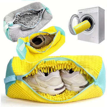 Saashi Labor Day Shoe Washing Bag – Protective Laundry Bag for Shoes & Sneakers