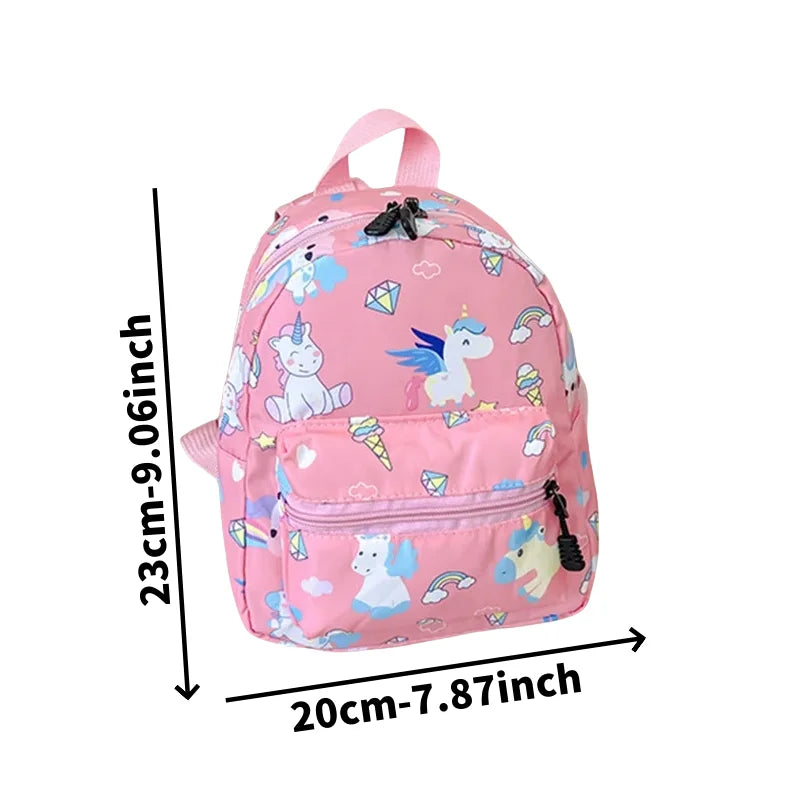 Saashi Children's Cute Cartoon Printed Kindergarten Schoolbags Backpacks for Boys Girls