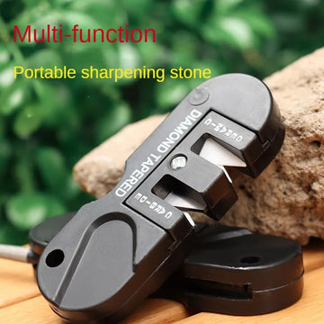 Saashi 4-in-1 Mini Portable Knife Sharpener & Outdoor Tool