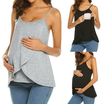 Saashi Women Pregnant Maternity Nursing T Shirts